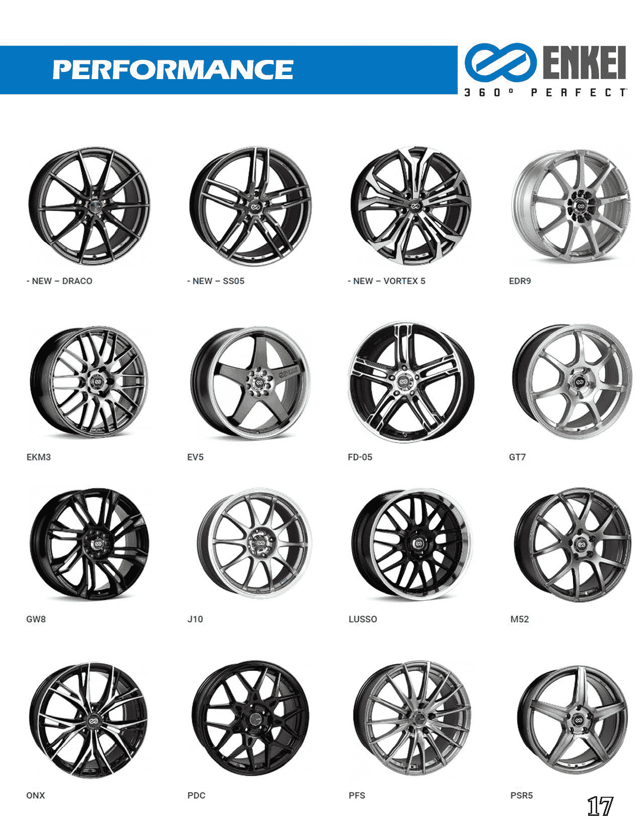 2017 Enkei Wheel Catalog | Ottawa